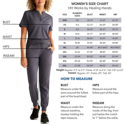 Healing Hands HH Works Madison Scrub Top
