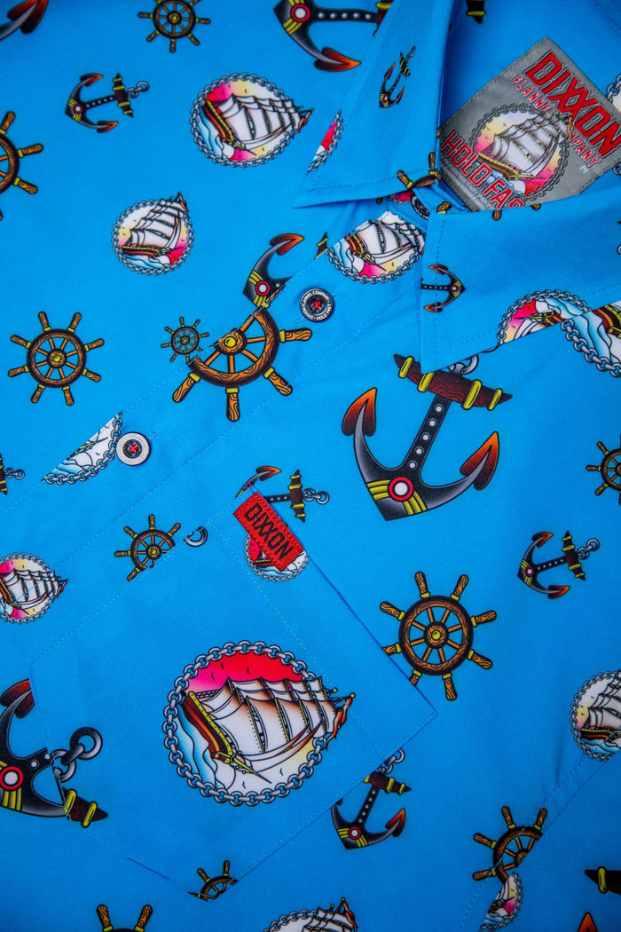 Hold Fast Short Sleeve Party Shirt