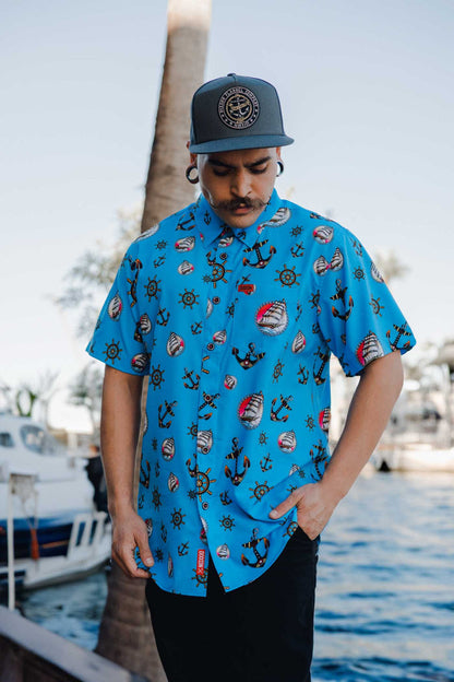 Hold Fast Short Sleeve Party Shirt