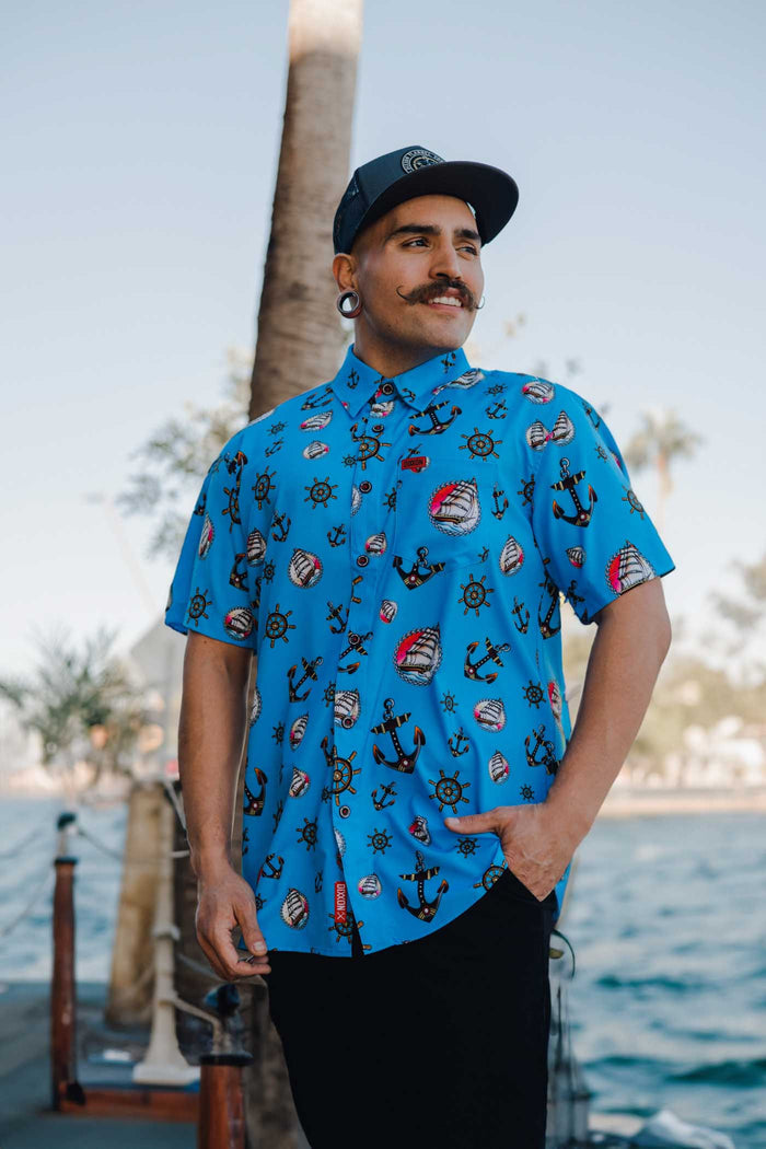 Hold Fast Short Sleeve Party Shirt
