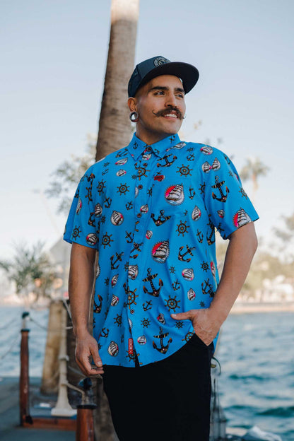 Hold Fast Short Sleeve Party Shirt