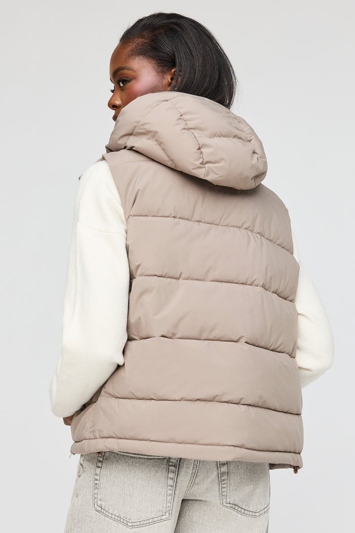 Hooded Puffer Vest