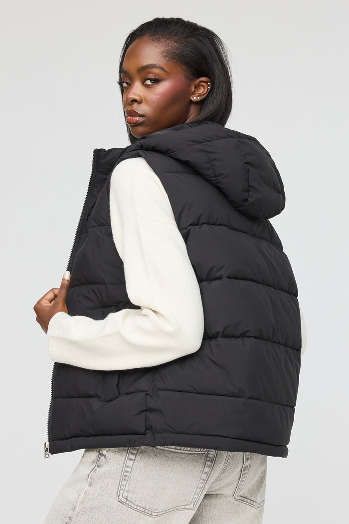 Hooded Puffer Vest