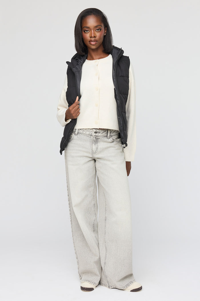 Hooded Puffer Vest