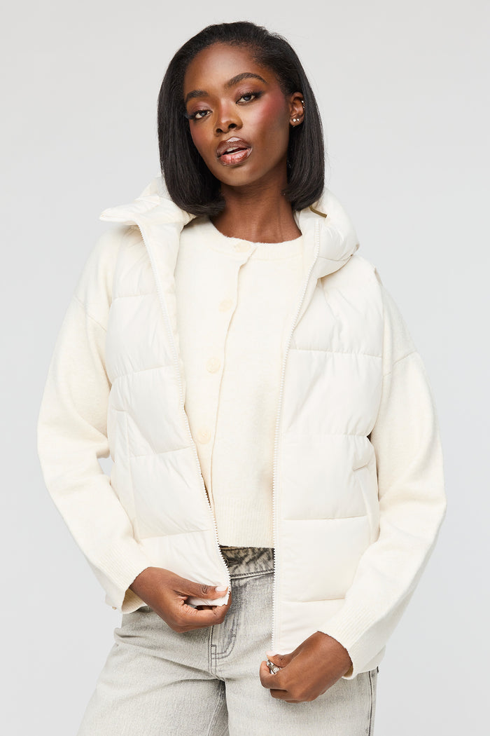 Hooded Puffer Vest
