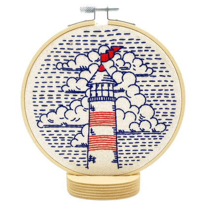 Hook, Line & Tinker | Lighthouse Complete Embroidery Kit