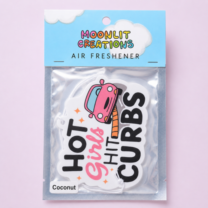 Hot Girl Hit Curbs Air Freshener