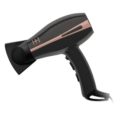 Hot & Hotter 1875 Watt Ceramic Ionic Dual Turbo AC Hair Dryer, 1 Count, Black