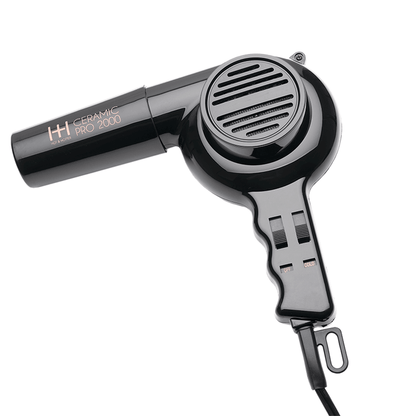Hot & Hotter Ceramic Pro-2000 Dryer, 1 Count, Black