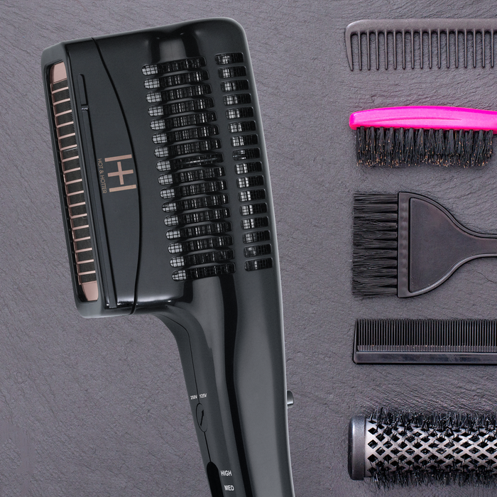 Hot & Hotter Ceramic Pro Turbo Hair Styler Dryer, 1 Count, Black