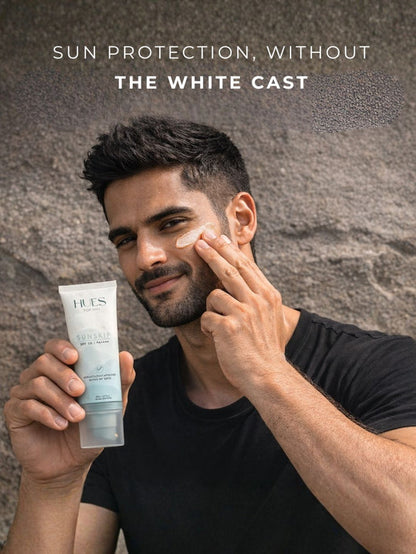 Hues For Him SunSkip Sunscreen SPF 50 PA++++ (50ml)
