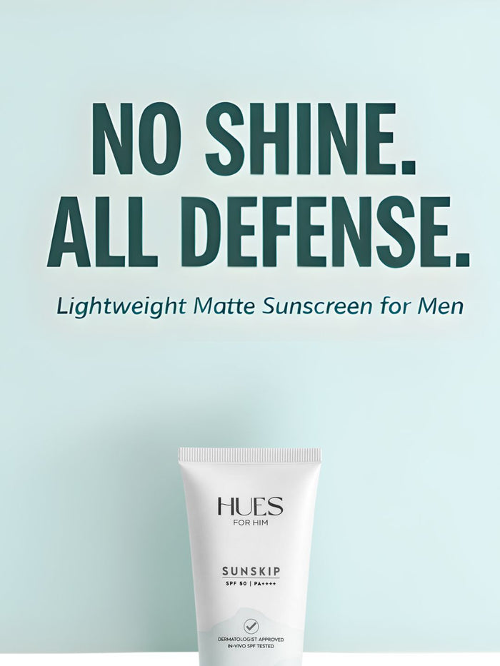 Hues For Him SunSkip Sunscreen SPF 50 PA++++ (50ml)