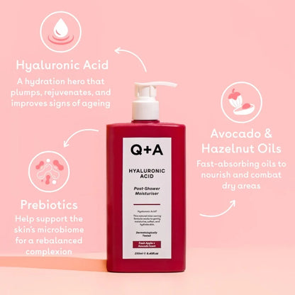 Hyaluronic Acid Post Shower Moisturizer 250ml - Fairbeauty