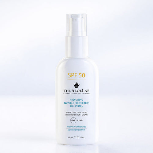 HYDRATING INVISIBLE PROTECTION SPF 50 SUNSCREEN - The ALOELAB