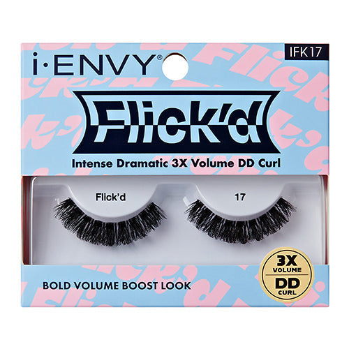 i Envy Flick'd Intense Dramatic 3X DD Curl Eyelashes