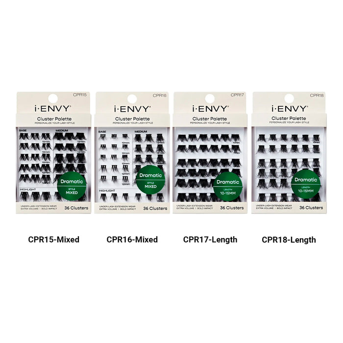 i Envy Personalize Your Lash Style Cluster Palette Dramatic Refill 36pcs