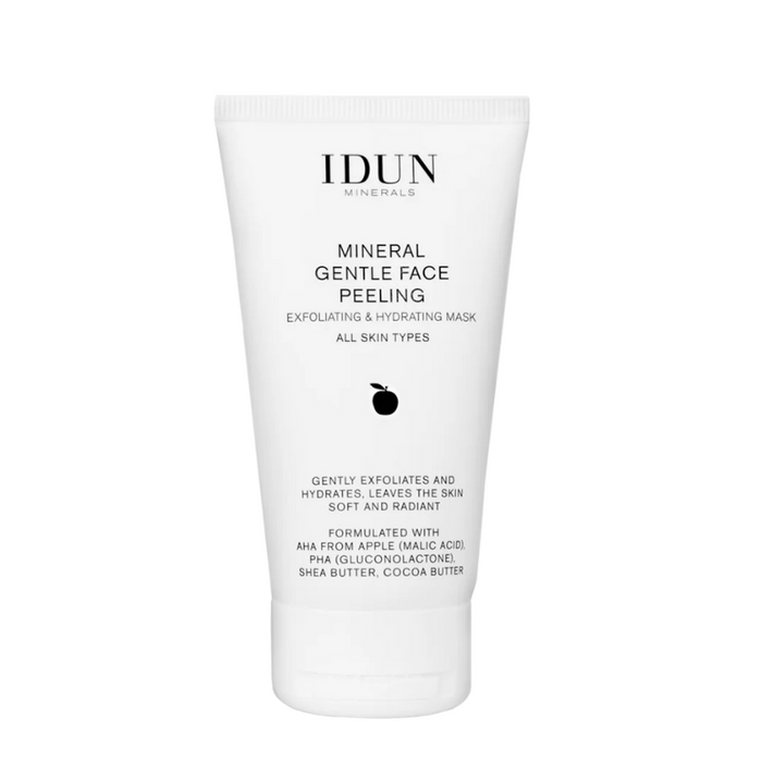 Idun Minerals - Mineral Gentle Face Peeling - 75 ml.