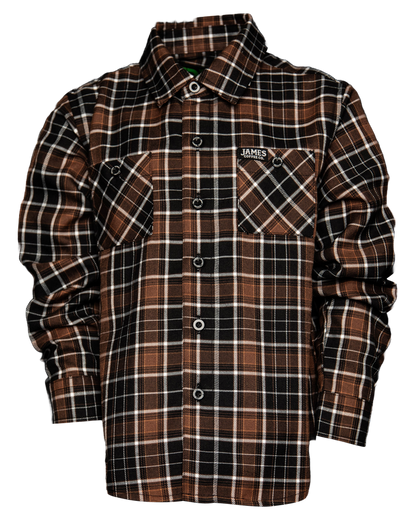 James Coffee Co. Youth Flannel