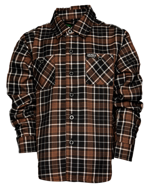 James Coffee Co. Youth Flannel