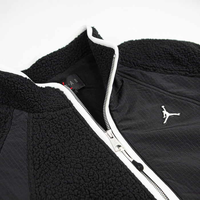 Jordan Essential Full Zip Winter Fleece (Black)