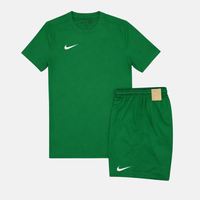 Nike Junior Dri-Fit Tshirt / Shorts Set - Pine Green