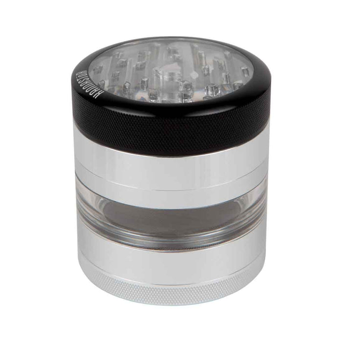 Kannastor 2.5” Clear Top Jar Body 4pc Grinder