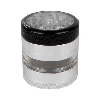 Kannastor 2.5” Clear Top Jar Body 4pc Grinder