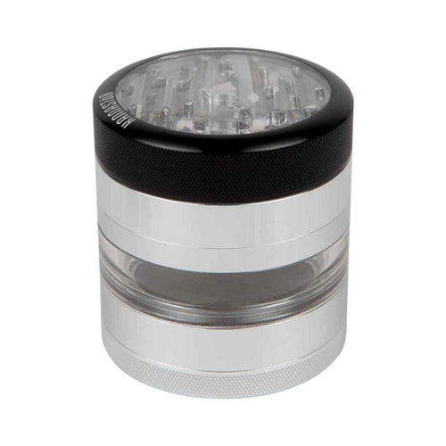 Kannastor 2.5” Clear Top Jar Body 4pc Grinder