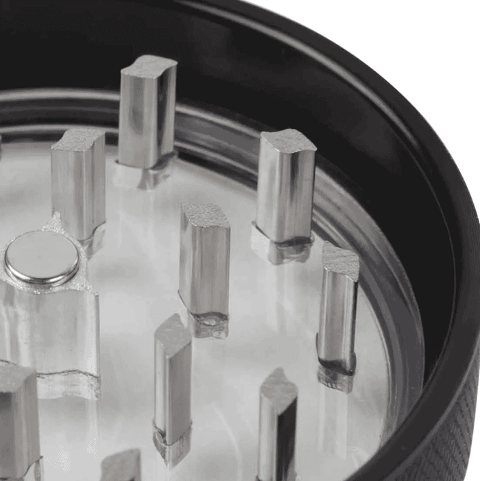 Kannastor 2.5” Clear Top Jar Body 4pc Grinder