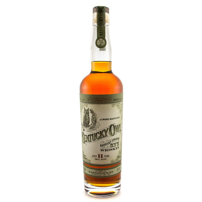 Kentucky Owl 11 Year Kentucky Straight Rye Whiskey Rye Whiskey Kentucky Owl