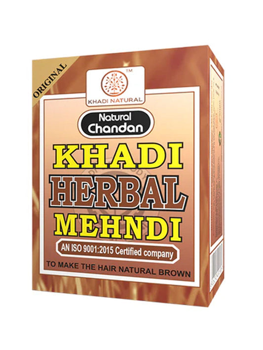 Khadi Natural Khadi Herbal Chandan Mehndi Brown  (75g)
