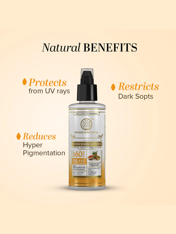 Khadi Natural Sunscreen SPF 60 (100ml)