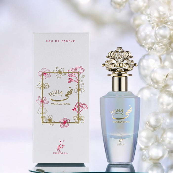 Khadlaj Nuha Vanilla Pearl 85ml خدلج نهى فانيليا بيرل