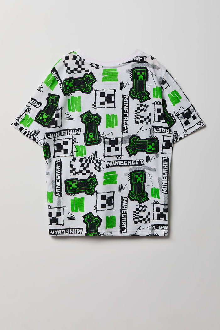 Kids Minecraft Print T-Shirt