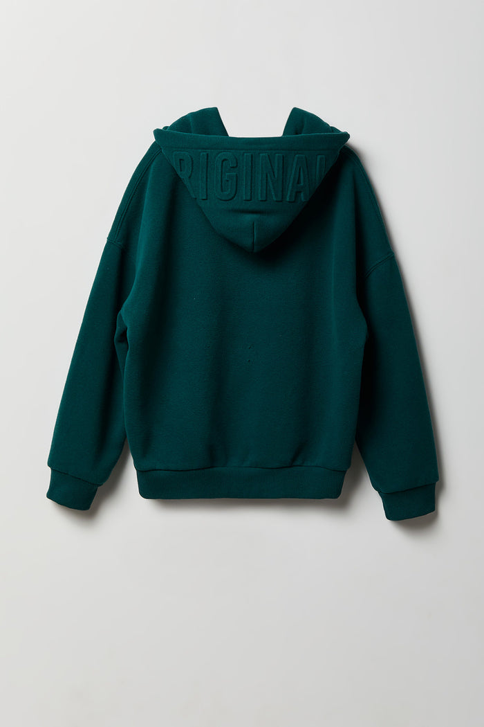 Kids Premium Heavyweight Fleece Embossed Hoodie