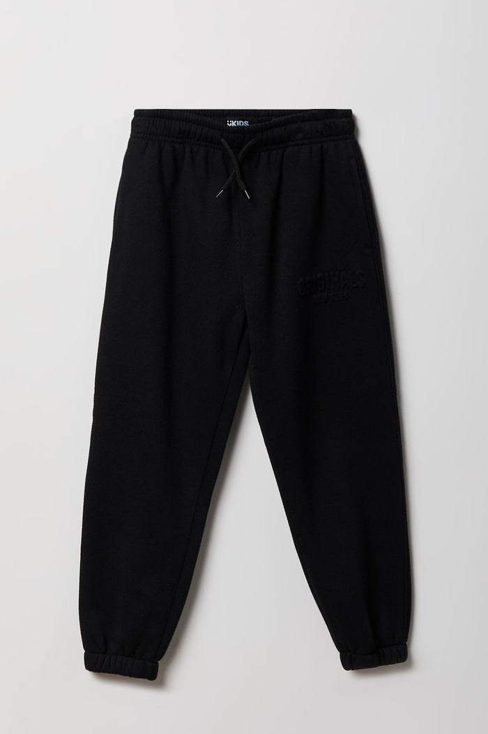 Kids Premium Heavyweight Fleece Embossed Jogger