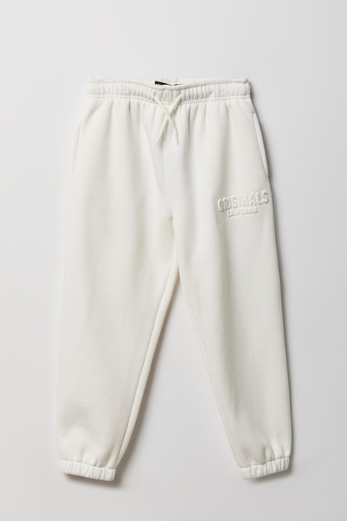Kids Premium Heavyweight Fleece Embossed Jogger