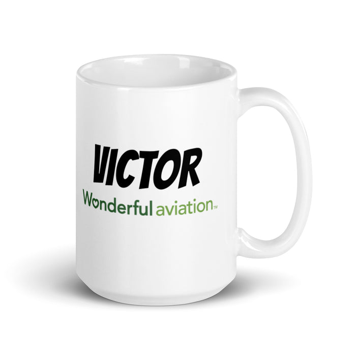 KING AIR N95JT 2 White glossy mug