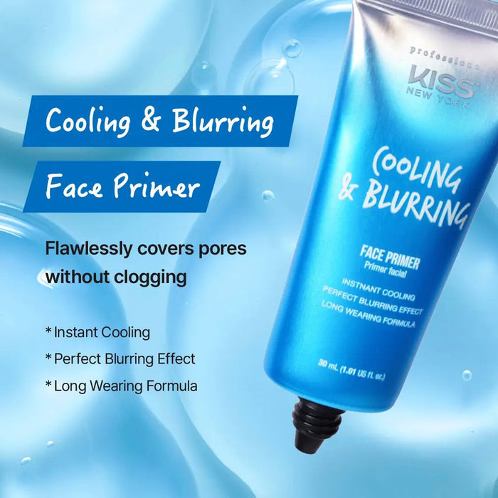 Kiss Professional New York Cooling And Blurring Primmer 1.01oz/ 30ml - ikatehouse