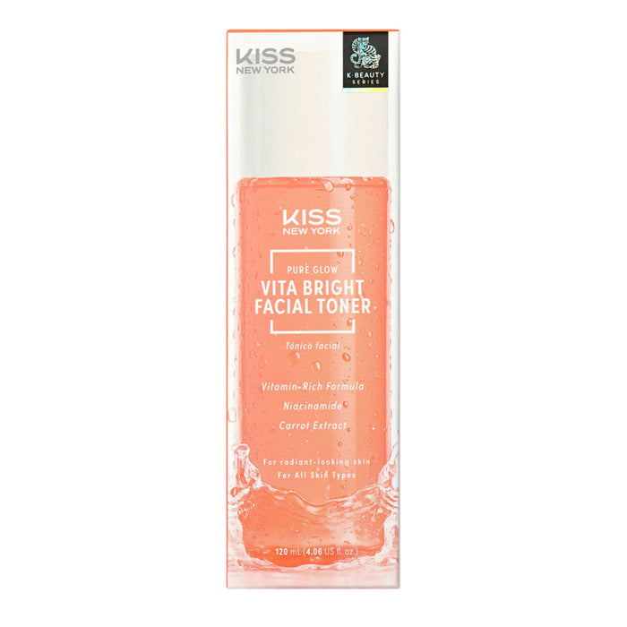 Kiss Pure Glow Vita Bright Facial Toner 4.06oz/ 120ml
