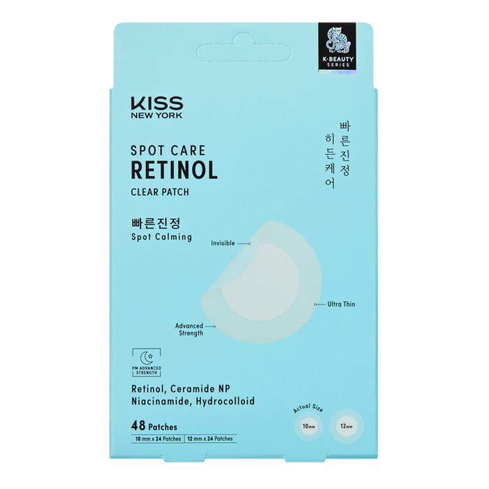Kiss Spot Care Retinol Acne Patches Clear 48pcs