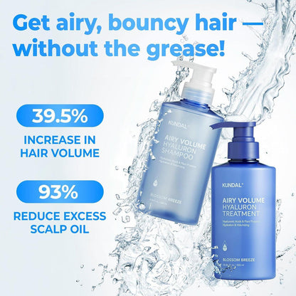 KUNDAL Airy Volume Hyaluron Blossom 500 mL