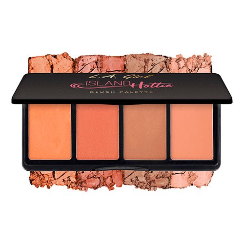 LA Girl Fanatic Blush Palette 4 Colors - ikatehouse