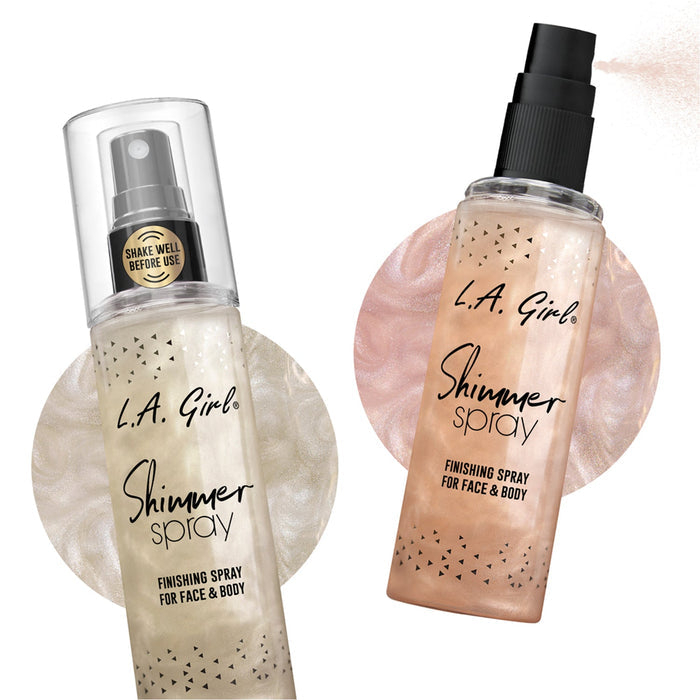 LA Girl Shimmer Spray 2.7oz - ikatehouse