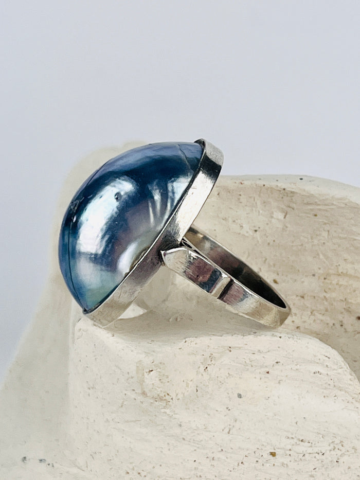 Late 19th / Early 20th Century Osmena Pearl Ring - Rare
