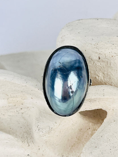 Late 19th / Early 20th Century Osmena Pearl Ring - Rare