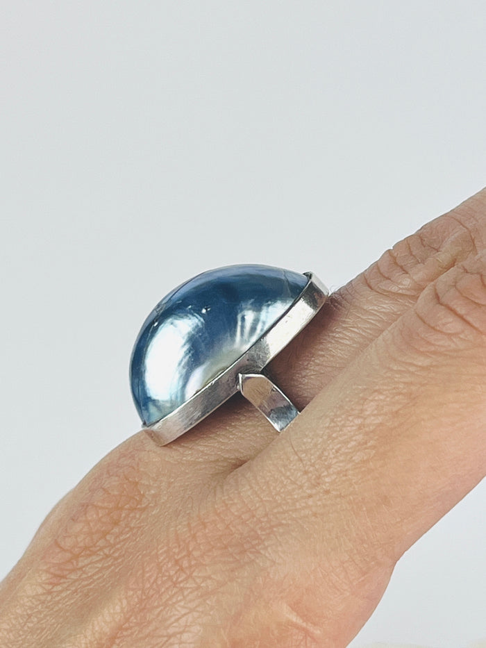 Late 19th / Early 20th Century Osmena Pearl Ring - Rare