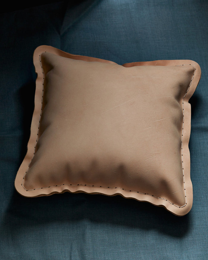 Leather Pillow