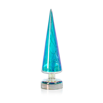 LED Luster Tree - Silver Rainbow - Christmas Trees by Carlyle Avenue