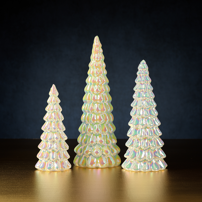 LED Luster Tree - White Rainbow - Christmas Trees by Carlyle Avenue